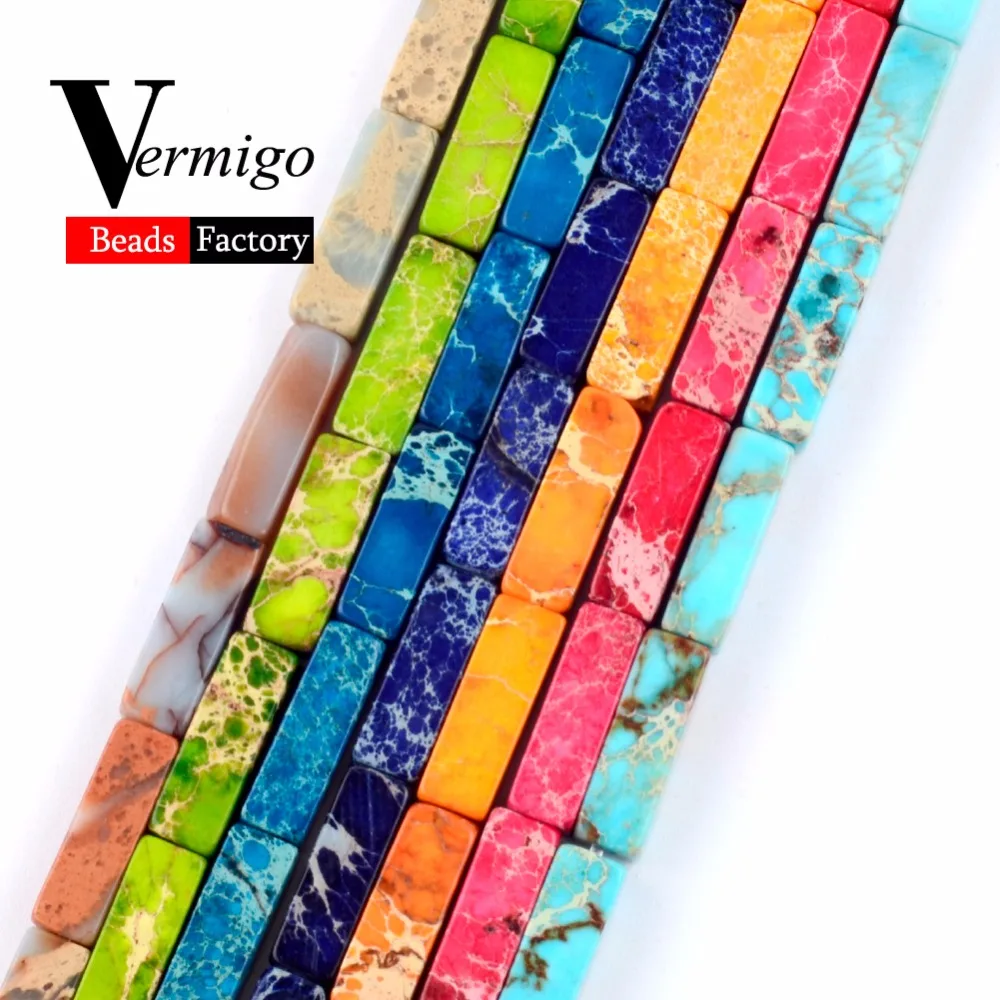 4x13mm Natural Stone Cuboid Mix Sea Sediment Turquoises Imperial Jaspers Accessories Loose Beads For Jewelry Making Diy Bracelet
4x13mm Natural Stone Cuboid Mix Sea Sediment Turquoises Imperial Jaspers Accessories Loose Beads For Jewelry Making Diy Bracelet