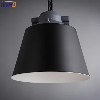IWHD American Style Loft Retro Pendant Lamp BlacK Iron Industrial Vintage Hanging Lamp Kitchen Hanglamp Home Lighting Fixtures
IWHD American Style Loft Retro Pendant Lamp BlacK Iron Industrial Vintage Hanging Lamp Kitchen Hanglamp Home Lighting Fixtures