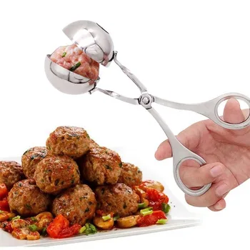 Meatball Maker Mold 304 Stainless Steel Stuffed DIY Rice Fish Meat Ball Maker Meatballer Scoop Clip Kitchen Tools
Meatball Maker Mold 304 Stainless Steel Stuffed DIY Rice Fish Meat Ball Maker Meatballer Scoop Clip Kitchen Tools