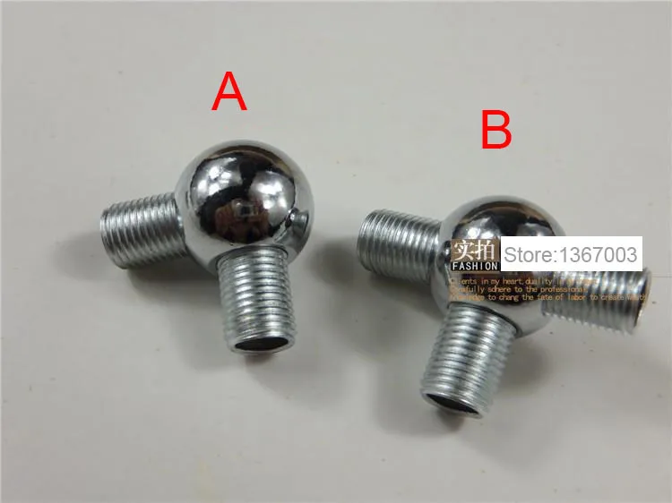 1pcs 5pcs Diameter 20mm, chrome inner tooth M10 two-way, three-way ball bald bald cap adapter fittings Fittings
1pcs 5pcs Diameter 20mm, chrome inner tooth M10 two-way, three-way ball bald bald cap adapter fittings Fittings