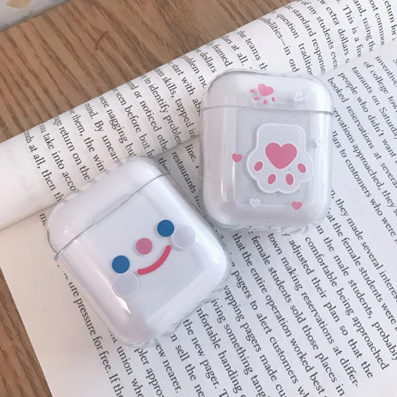 Hard PC Protective Cap + Cover for AirPods 1/2 Cute Transparent Wireless Earphone Charging Box Cover Bag for Apple AirPods Gifts
Hard PC Protective Cap + Cover for AirPods 1/2 Cute Transparent Wireless Earphone Charging Box Cover Bag for Apple AirPods Gifts