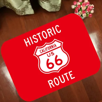 Floor Mats Anti Slip Mat Cartoon animation California route 66 Printed Pattern Carpet Rug for Bathroom Door Living Room
Floor Mats Anti Slip Mat Cartoon animation California route 66 Printed Pattern Carpet Rug for Bathroom Door Living Room