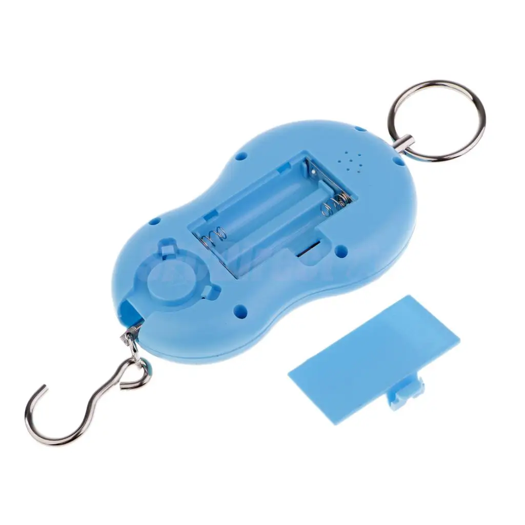 50kg/10g Pocket LCD Digital Fish Hanging Luggage Weight Hook Scale