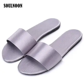 Women Flat Home Slippers Silk Material Summer Woman's Indoor Bathroom Casual Flip Flops Non-slip Female Beach Slides Wholesale
Women Flat Home Slippers Silk Material Summer Woman's Indoor Bathroom Casual Flip Flops Non-slip Female Beach Slides Wholesale