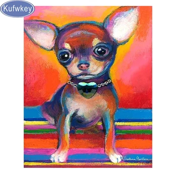 Kufwkey Full Square 5D DIY Diamond Painting chihuahua,Diamond Embroidery pet dog,Cross Stitch kits rhinestones Mosaic diamond 3d
Kufwkey Full Square 5D DIY Diamond Painting chihuahua,Diamond Embroidery pet dog,Cross Stitch kits rhinestones Mosaic diamond 3d