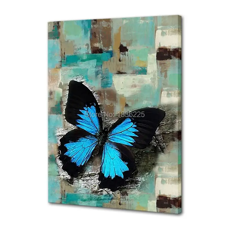 Modern oil painting hand-painted decorative painting fashion abstract animal for home decoration blue wings butterfly artwork
Modern oil painting hand-painted decorative painting fashion abstract animal for home decoration blue wings butterfly artwork