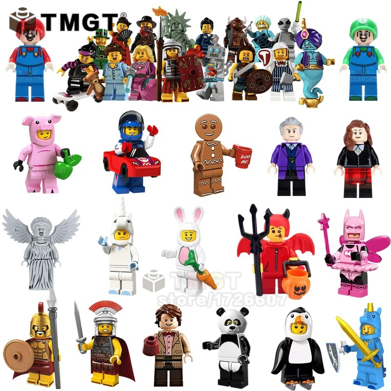 Playmobil Mario Batman Gingerbread Man Rabbit Middle knight E.T.Gizmo Doctor Who Pumping Building Blocks Toys For Children gifts
Playmobil Mario Batman Gingerbread Man Rabbit Middle knight E.T.Gizmo Doctor Who Pumping Building Blocks Toys For Children gifts