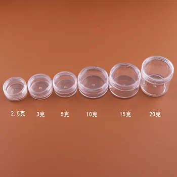 Factory Sale 6pcs cheap Refillable Bottles Screw cap Travel Face Cream Cosmetic Container Plastic Empty Makeup Jar Pot 2.5g -20g
Factory Sale 6pcs cheap Refillable Bottles Screw cap Travel Face Cream Cosmetic Container Plastic Empty Makeup Jar Pot 2.5g -20g