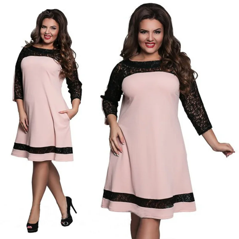 2018 New Plus Size L-6XL Fat MM Women Fashion Office Uniforms Ladies Banquet Casual 3 Colours Patchwork Party Dresses JTZC0021
2018 New Plus Size L-6XL Fat MM Women Fashion Office Uniforms Ladies Banquet Casual 3 Colours Patchwork Party Dresses JTZC0021