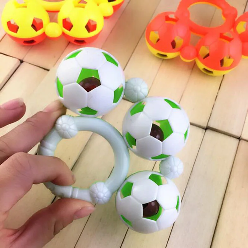 1Pc Baby Rattles Toys for Newborns Plastic Small Football Soccer Grasp Training Hand Bell Rattle for Little Children Toys Random
1Pc Baby Rattles Toys for Newborns Plastic Small Football Soccer Grasp Training Hand Bell Rattle for Little Children Toys Random