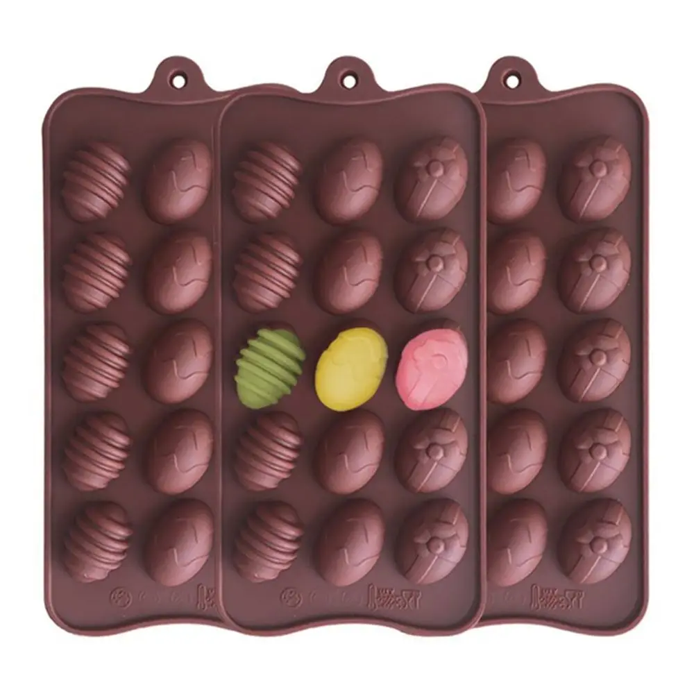 15 Holes New Easter Eggs Silicone Chocolate Mold Soap Form Candy Bar Cake Decorating Moulds 3D Fondant Molds
15 Holes New Easter Eggs Silicone Chocolate Mold Soap Form Candy Bar Cake Decorating Moulds 3D Fondant Molds