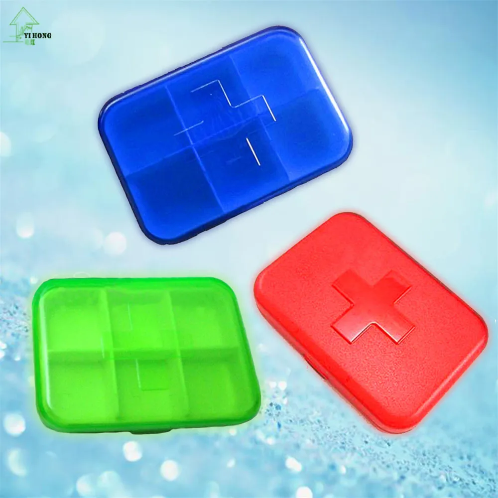 YI HONG New Portable 6 Slot Medicine Case Organizer Plastic Pill Drug Boxes Container Compartment Medicine Tablet Holder A1094c
YI HONG New Portable 6 Slot Medicine Case Organizer Plastic Pill Drug Boxes Container Compartment Medicine Tablet Holder A1094c