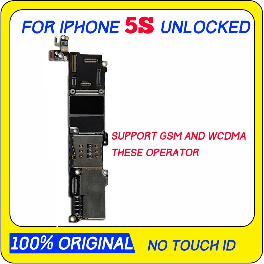 16g/64g/32g For iPhone 5s Motherboard NO Touch ID 100% Original Unlocked Logic Boards For iPhone 5s Mainboard 4.7 inch
16g/64g/32g For iPhone 5s Motherboard NO Touch ID 100% Original Unlocked Logic Boards For iPhone 5s Mainboard 4.7 inch