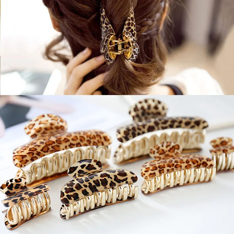 LNRRABC 2018 new Sale Women Acrylic Fashion Leopard Hair Clip Hair Claws Hair Accessories 4 Sizes
LNRRABC 2018 new Sale Women Acrylic Fashion Leopard Hair Clip Hair Claws Hair Accessories 4 Sizes