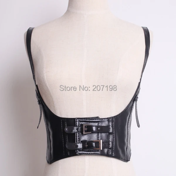 New Woman Punk Leather Suspender Faux Leather Wide Belt Elastic Push UP Bust Super Cool
New Woman Punk Leather Suspender Faux Leather Wide Belt Elastic Push UP Bust Super Cool