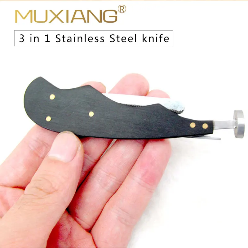 MUXIANG 1PC 3 in 1 Smoking Tool Wood Smoking Pipe Cleaner Multi Function Tobacco Presser Pipe Style Smoke Knife ff0010
MUXIANG 1PC 3 in 1 Smoking Tool Wood Smoking Pipe Cleaner Multi Function Tobacco Presser Pipe Style Smoke Knife ff0010