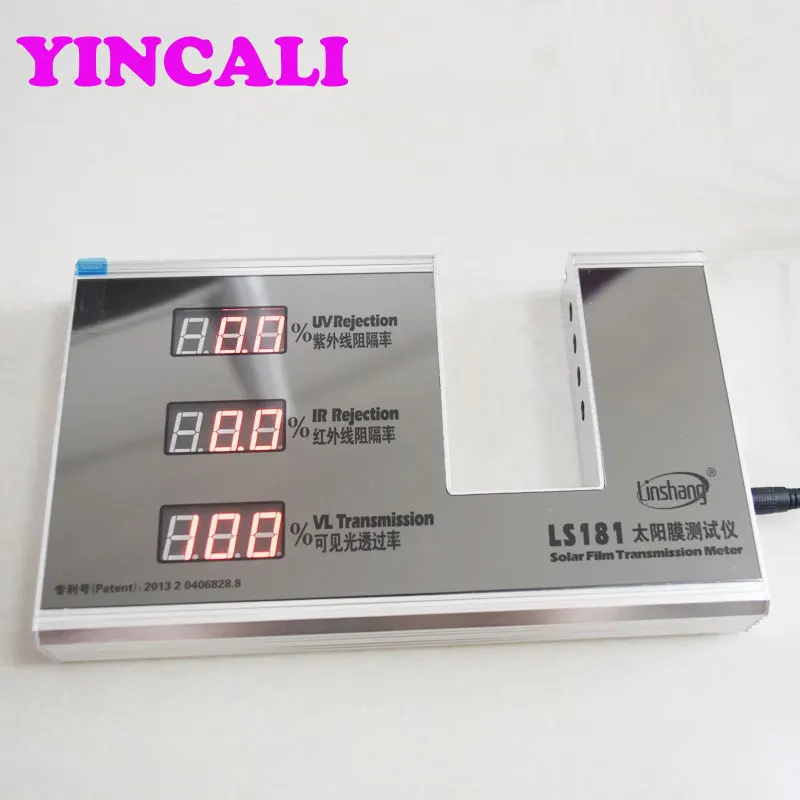 Fast Shipping Solar Film Transmission Meter LS181 Solar film tester Window Tint Meter,UV 365nm IR 950nm rejection tester
Fast Shipping Solar Film Transmission Meter LS181 Solar film tester Window Tint Meter,UV 365nm IR 950nm rejection tester