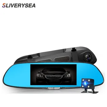 SLIVERYSEA Car DVR Vehicle HD 1080P Camera Video Dual Lens Rearview Mirror Dual Record Rear Viewable 7 "Blue Mirror Large Screen
SLIVERYSEA Car DVR Vehicle HD 1080P Camera Video Dual Lens Rearview Mirror Dual Record Rear Viewable 7 "Blue Mirror Large Screen