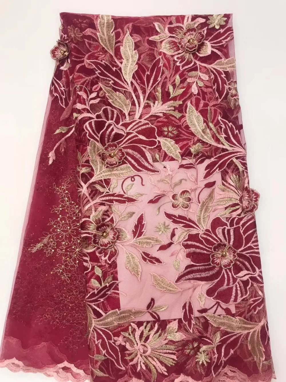 Free Shipping 2018 Hot Selling Products Nigerian Lace Fabrics /Latest High Quality African French Net Lace Fabric
Free Shipping 2018 Hot Selling Products Nigerian Lace Fabrics /Latest High Quality African French Net Lace Fabric