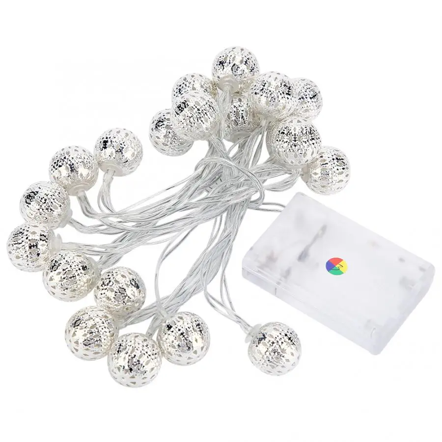 2.5m 20 LED Ball Fairy String Light for Bedroom Lawn Landscape Garden Home Holiday Decor led Outdoor Patio Garland Wedding Decor
2.5m 20 LED Ball Fairy String Light for Bedroom Lawn Landscape Garden Home Holiday Decor led Outdoor Patio Garland Wedding Decor
