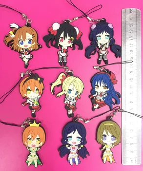 Love Live Anime keychain Kotori Nico Rin Umi Maki Chika Dia Riko Yoshi kc Kunikida Kanan Rubber strap/phone charms G654
Love Live Anime keychain Kotori Nico Rin Umi Maki Chika Dia Riko Yoshi kc Kunikida Kanan Rubber strap/phone charms G654