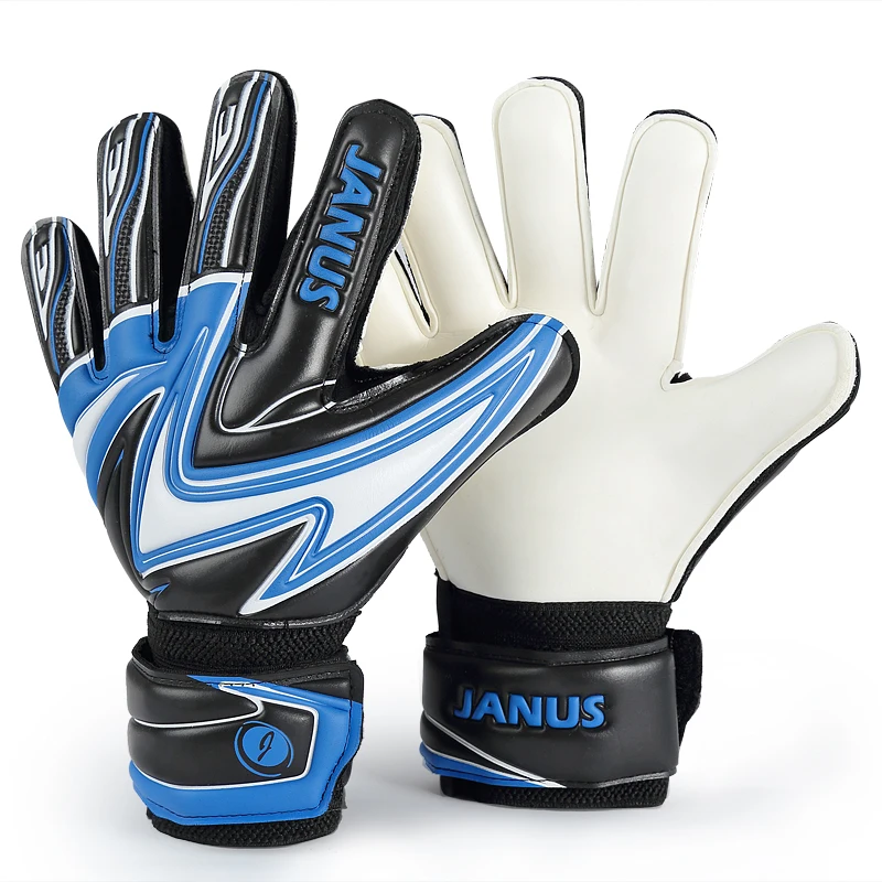 Image Janus 919 Free shipping Thickened  goalkeeper gloves football goalkeeper gloves soccer gloves  LATEX palm