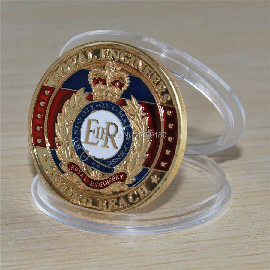 The sample order 1pcs/lot Free Shiiping D-DAY - SWORD BEACH GOLD PLATED COIN+Elizabeth ii commemorative coin
The sample order 1pcs/lot Free Shiiping D-DAY - SWORD BEACH GOLD PLATED COIN+Elizabeth ii commemorative coin