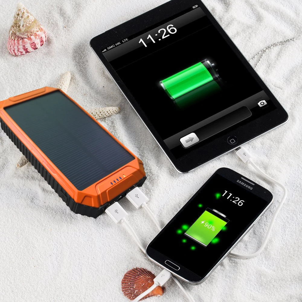 PowerGreen Solar Pocket Charger 10000mah LED Light Solar Power Bank Mini Mono Solar Panel for Phone
PowerGreen Solar Pocket Charger 10000mah LED Light Solar Power Bank Mini Mono Solar Panel for Phone