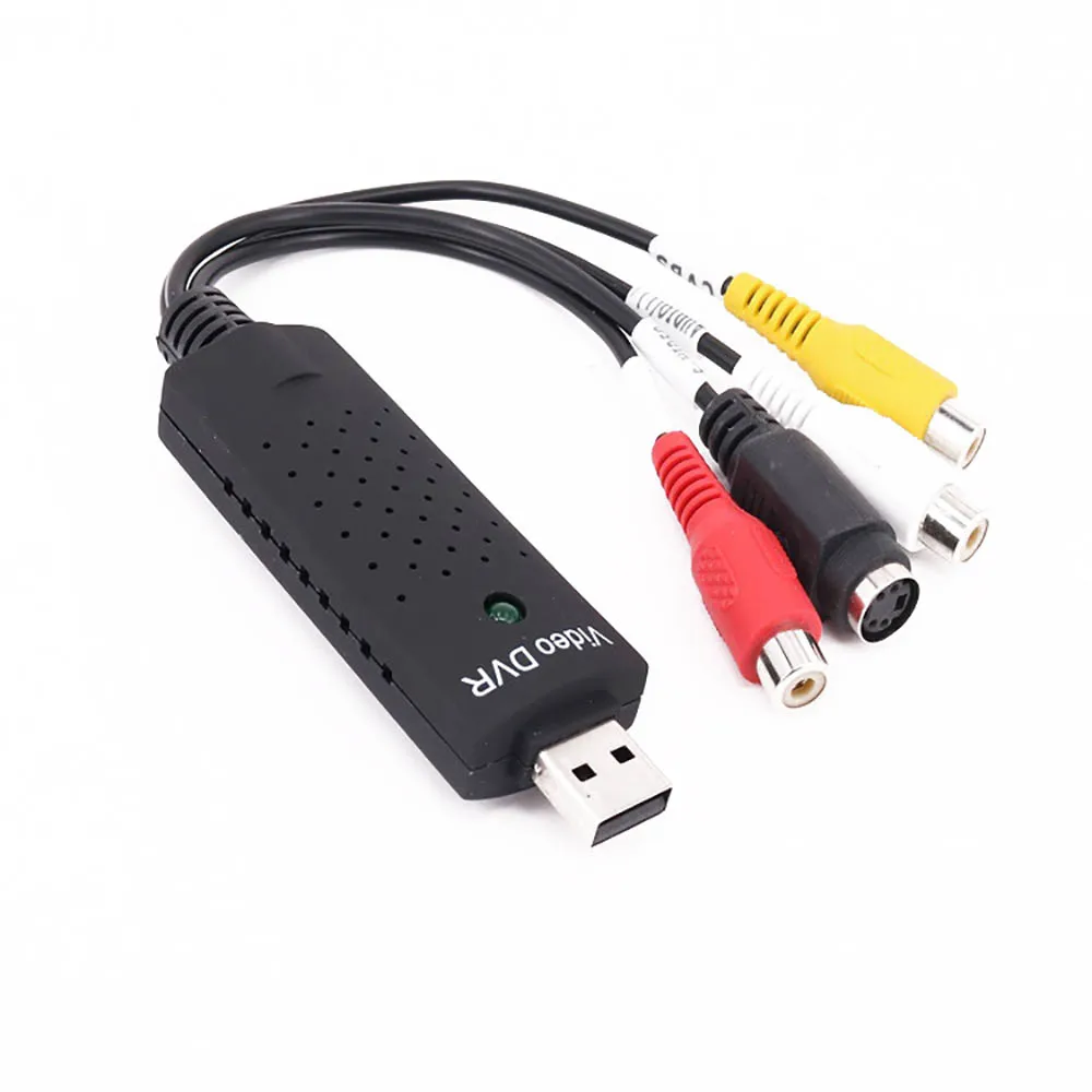 Easycap USB 2.0 Video Capture Adapter VHS to DVD Capture Card Video Record TV Tuner Converter High Quality Digital Video Capture
Easycap USB 2.0 Video Capture Adapter VHS to DVD Capture Card Video Record TV Tuner Converter High Quality Digital Video Capture