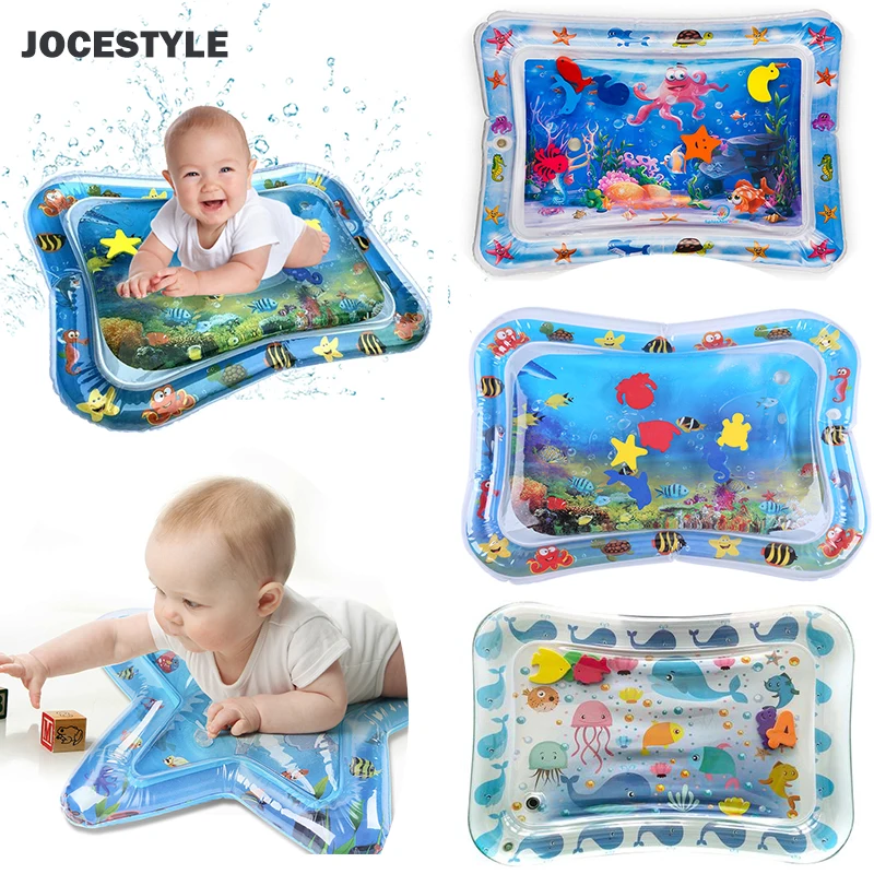 Baby Kids Water Play Mat Inflatable Thicken PVC Infant Tummy Time Playmat Toddler Fun Activity Play Center Water Mat for Babies 
Baby Kids Water Play Mat Inflatable Thicken PVC Infant Tummy Time Playmat Toddler Fun Activity Play Center Water Mat for Babies