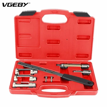 Carbon Steel 8pcs Valve Spring Compressor Clamps Tool Set Repair Kit Set with 3 Valve Adapters 34mm/26mm/20mm
Carbon Steel 8pcs Valve Spring Compressor Clamps Tool Set Repair Kit Set with 3 Valve Adapters 34mm/26mm/20mm