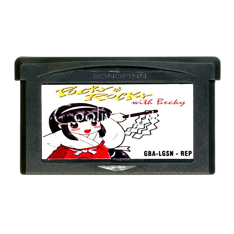 Pocky & Rocky with Becky Video Game Memory Cartridge Card for 32 Bit Console Accessories USA Sticker
Pocky & Rocky with Becky Video Game Memory Cartridge Card for 32 Bit Console Accessories USA Sticker