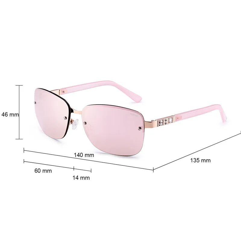 Солнечные очки FENCHI женские дизайнерские Роскошные брендовые солнечные без