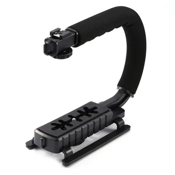 C Shape Bracket Handheld Video Stabilizer Steadycam For DV DSLR Camera Camcorder Tools Accessory
C Shape Bracket Handheld Video Stabilizer Steadycam For DV DSLR Camera Camcorder Tools Accessory