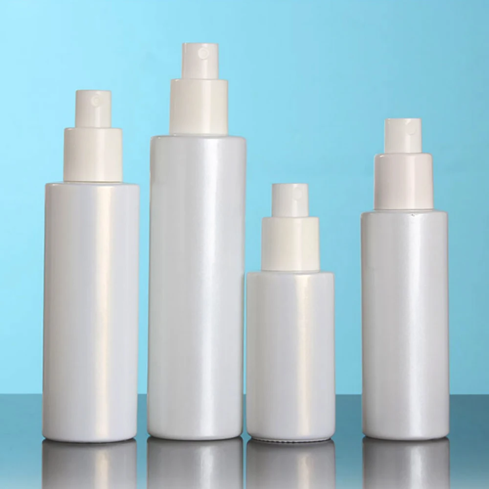 Makeup round cosmetic bottle spray e liquid bottle 60ml, lotion pump bottle glass pearl white with shiny golden cap
Makeup round cosmetic bottle spray e liquid bottle 60ml, lotion pump bottle glass pearl white with shiny golden cap