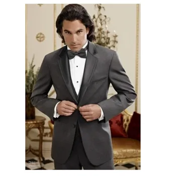 New Terno New Design Charcoal Notch Lapel Groom Tuxedos Groomsmen Best Man Suit Men Wedding Suits Bridegroom (jacket+pants)
New Terno New Design Charcoal Notch Lapel Groom Tuxedos Groomsmen Best Man Suit Men Wedding Suits Bridegroom (jacket+pants)