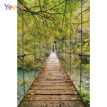 Yeele Suspension Bridge Forest Trees River Landscape Photography Backgrounds Customized Photographic Backdrops for Photo Studio
Yeele Suspension Bridge Forest Trees River Landscape Photography Backgrounds Customized Photographic Backdrops for Photo Studio