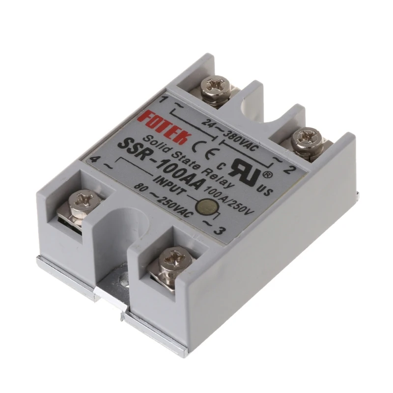 24V-380V SSR-100AA 100A AC-AC Solid State Relay Module Temperature Controller J6PD Wholesale dropshipping
24V-380V SSR-100AA 100A AC-AC Solid State Relay Module Temperature Controller J6PD Wholesale dropshipping