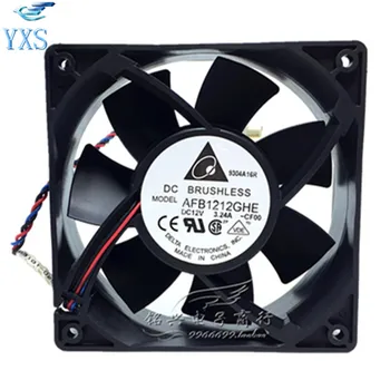 AFB1212GHE-CF00 DC 12V 3.24A 12038 12CM 120*120*38mm 3 Wires Computer Cooling Fan
AFB1212GHE-CF00 DC 12V 3.24A 12038 12CM 120*120*38mm 3 Wires Computer Cooling Fan