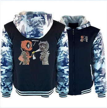 Marvel Deadpool Funny Hoodies Men New Zipper Streetwear Hip Hop Warm Sweatshirts Casual Hoodie Hooded for Kids
Marvel Deadpool Funny Hoodies Men New Zipper Streetwear Hip Hop Warm Sweatshirts Casual Hoodie Hooded for Kids