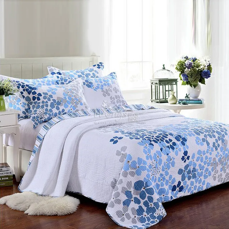 100% Cotton Bedspread Pillow Cases Queen Size Coverlet Set Bed Cover Pillowcases Solid Colour Flower Quilt 3pcs
100% Cotton Bedspread Pillow Cases Queen Size Coverlet Set Bed Cover Pillowcases Solid Colour Flower Quilt 3pcs