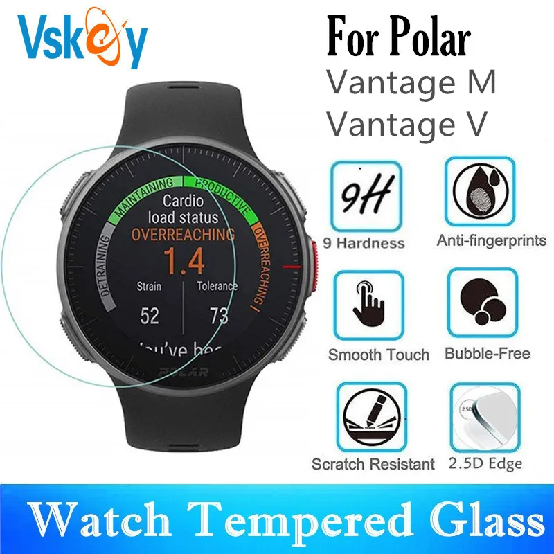 VSKEY 20pcs Tempered Glass For Polar Vantage M Screen Protector Scratch Resistant D42mm Protective Film for Polar Vantage V
VSKEY 20pcs Tempered Glass For Polar Vantage M Screen Protector Scratch Resistant D42mm Protective Film for Polar Vantage V