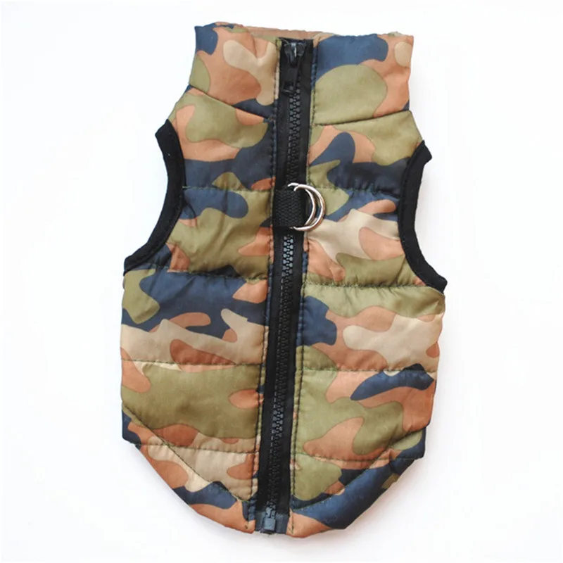 

Waterproof Dog Coat Winter Spring Puppy Clothes Camo Pattern Small Dog Jacket Chihuahua Yorkie Bulldog Clothing