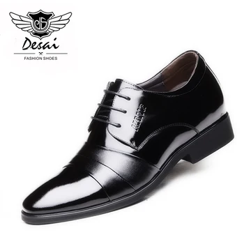 DESAI Brand Factory Direct 2019 Men's Business Shoes Invisible Increase In Heighten Shoes Formal Dress Shoe for Men
DESAI Brand Factory Direct 2019 Men's Business Shoes Invisible Increase In Heighten Shoes Formal Dress Shoe for Men