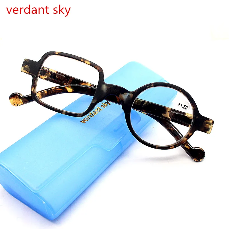 Brand Retro Leopard Asymmetrical Round&Square Reading Glasses Women&Men Presbyopia Glasses Hyperopia Eyeglasses For Elder
Brand Retro Leopard Asymmetrical Round&Square Reading Glasses Women&Men Presbyopia Glasses Hyperopia Eyeglasses For Elder