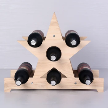 A star boutique wine rack wine display cabinet wood ornaments containing ornaments
A star boutique wine rack wine display cabinet wood ornaments containing ornaments
