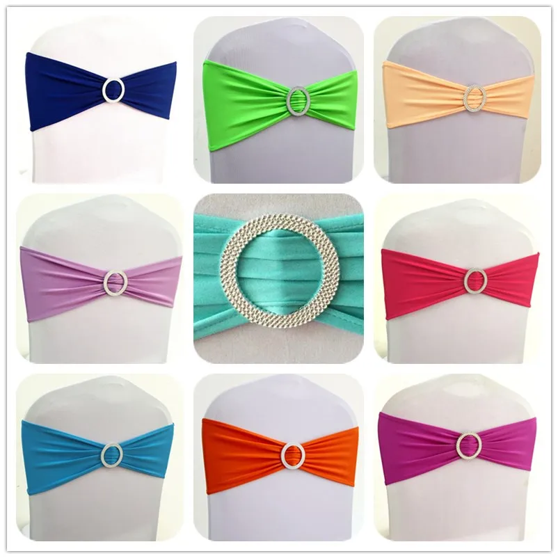 100pcs Stretch Spandex Lycra Chair Sash Bands With Round Buckle Elastic Banquet Chair Bow Tie For Hotel Event Wedding Decoration
100pcs Stretch Spandex Lycra Chair Sash Bands With Round Buckle Elastic Banquet Chair Bow Tie For Hotel Event Wedding Decoration