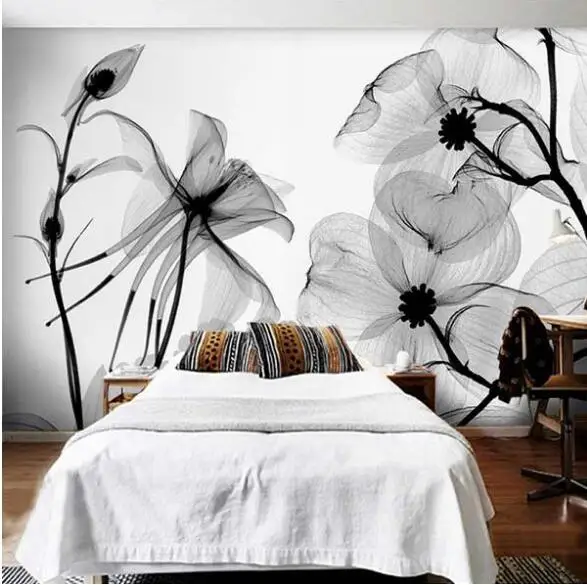 Black White flower 3D Abstract Photo Mural Wallcoverings Wallpapers Murals Wall Paper Roll Bedroom Wall Decor Custom Any Size
Black White flower 3D Abstract Photo Mural Wallcoverings Wallpapers Murals Wall Paper Roll Bedroom Wall Decor Custom Any Size