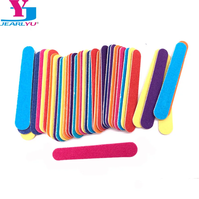 100 Pcs Mix Color Wood Nail File 180/240 Disposable Sandpaper File Gel Nail Polish Nagel Vijl Mini Nail Files Lime Per Unghie
100 Pcs Mix Color Wood Nail File 180/240 Disposable Sandpaper File Gel Nail Polish Nagel Vijl Mini Nail Files Lime Per Unghie