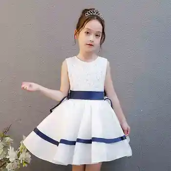 High quality girl dress flower girl dress puff princess dress children presided over the piano birthday dress costume
High quality girl dress flower girl dress puff princess dress children presided over the piano birthday dress costume